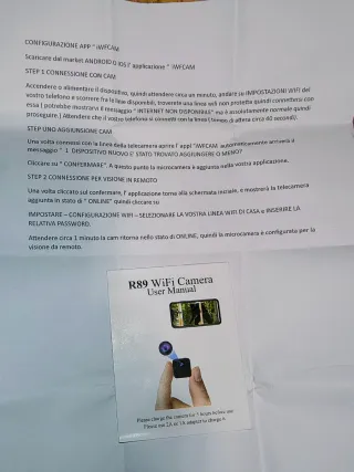 Mini telecamera WiFi