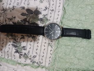 Reloj Tommy Hilfiger Negro y Plateado