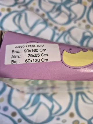 Sábanas Cuna Oso Te Quiero Mamá