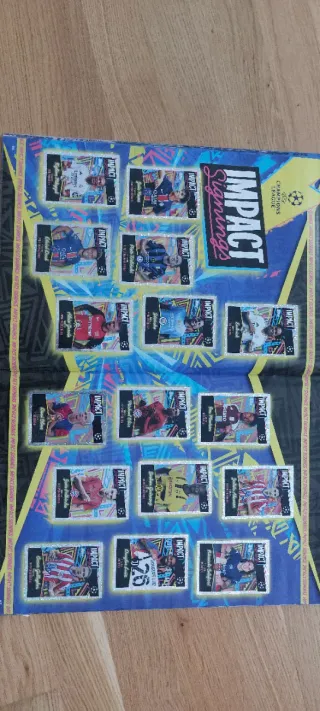 Colección Cromos Champions League Topps 24/25