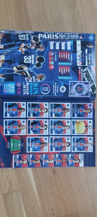 Colección Cromos Champions League Topps 24/25