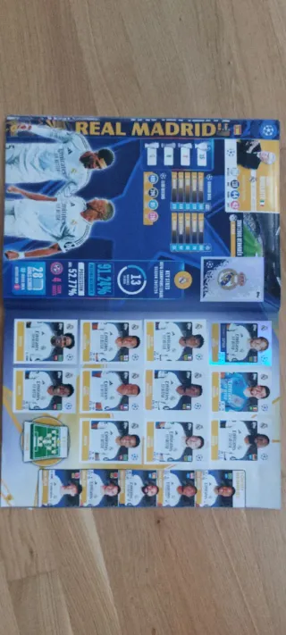Colección Cromos Champions League Topps 24/25