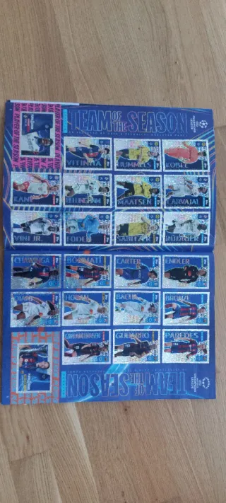 Colección Cromos Champions League Topps 24/25