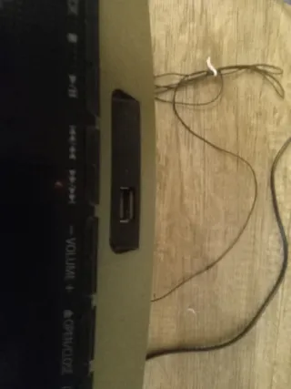 Minicadena Panasonic Negra