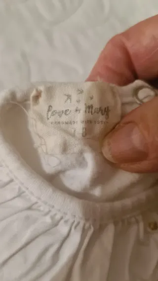 Blusa gola Peter Pan 6-7 anos