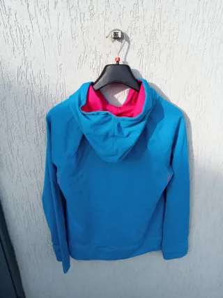 Felpa Champion Blu/Rosa Taglia M