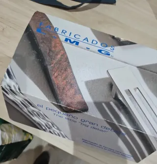 Tiradores de cocina plateados curvos Seminuevos