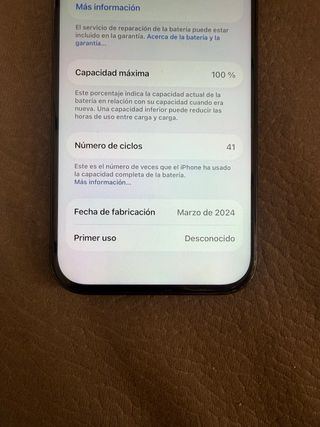 iPhone 15 Pro 100% Batería URGE VENTA