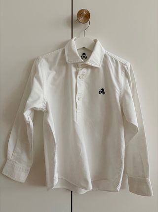 Camisa blanca Scalpers niño