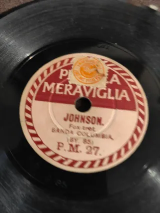 4 Dischi 78 giri 15cm Piccola Meraviglia