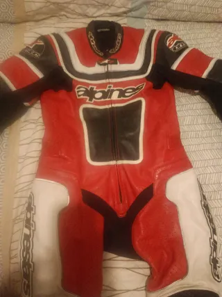 Mono de piel Alpinestars Talla 52 EUR