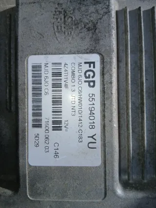 Centralita FGP 55194018 YU Opel Combo