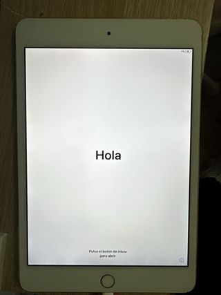 iPad Mini Apple Plata/Blanco