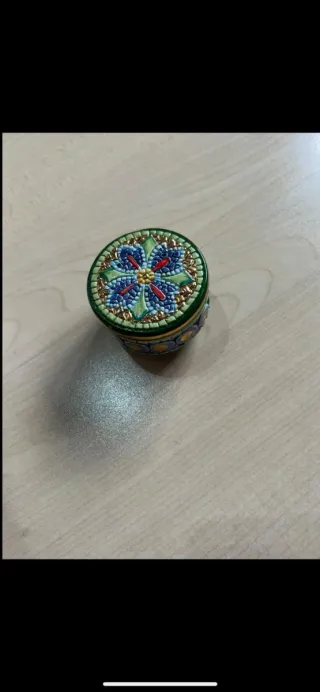 Portagioie oro zecchino fatto a mano