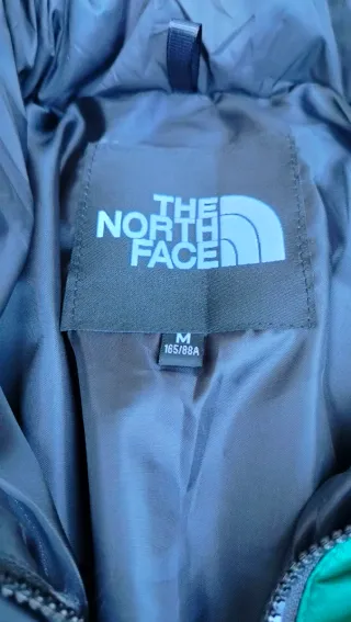 Chaqueta The North Face Nuptse Verde Negra
