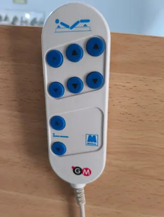 Cama articulada hospitalaria