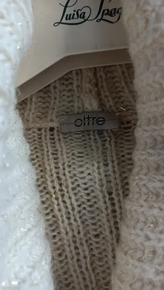 Maglioncino panna tg L