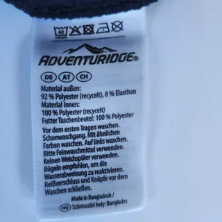 Pantalón Adventuridge Talla M Negro