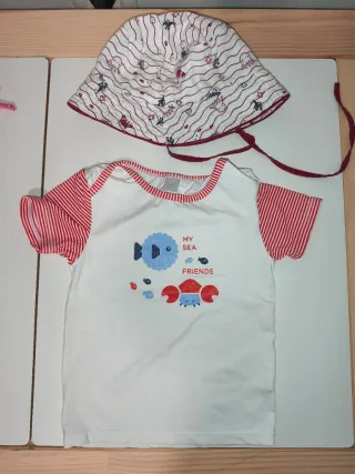 Ropa de baño y sombreros para bebé niño