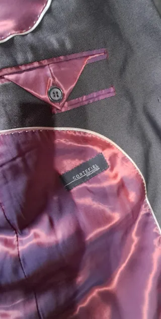 Traje de hombre Cortefiel gris