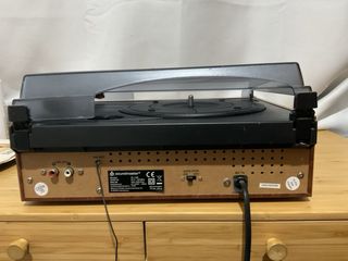 Tocadiscos Soundmaster Marrón/Plata