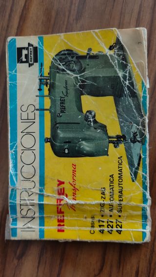 Máquina de coser Refrey Transforma