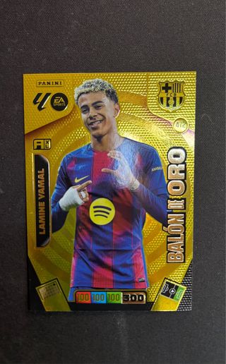 Lamine Yamal BALON DE ORO Adrenalyn XL 25-26