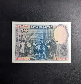 🇪🇸 Billete 50 Pesetas 1928