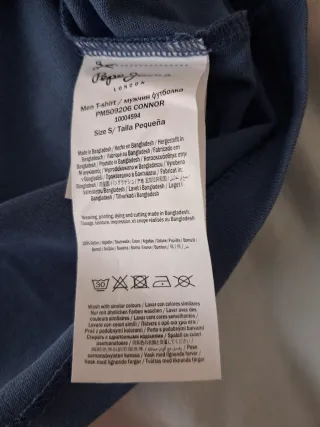 Camiseta Pepe Jeans Azul Talla S