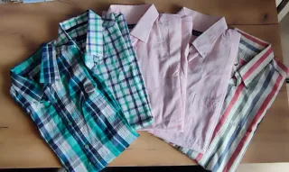 Camisas hombre manga corta