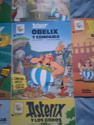 Comics Asterix y Obelix