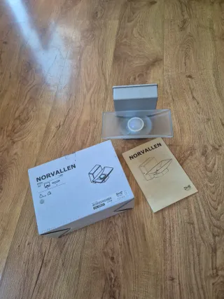 Lámpara de pared moderna cristal y metal