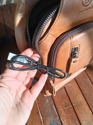 Bolso Mochila Bullcaptain Marrón