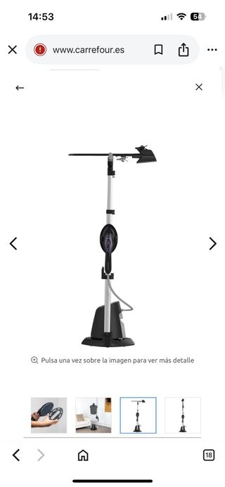 Centro de planchado vertical Taurus 2500W