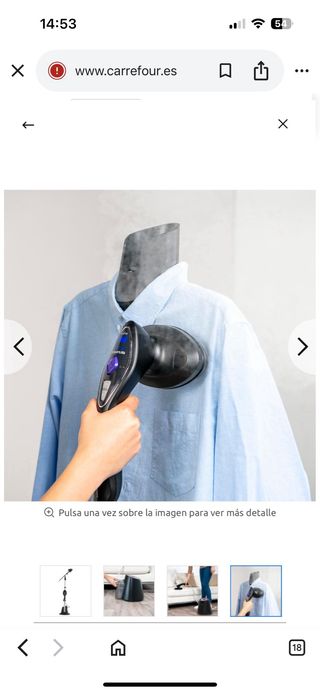 Centro de planchado vertical Taurus 2500W