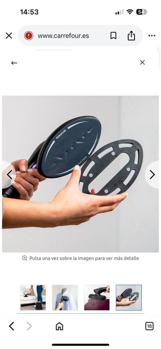 Centro de planchado vertical Taurus 2500W