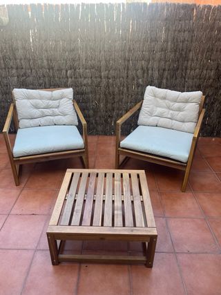 Set Muebles Terraza Nammaro Ikea