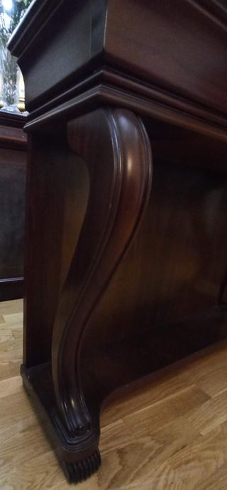 Mueble recibidor clásico madera maciza