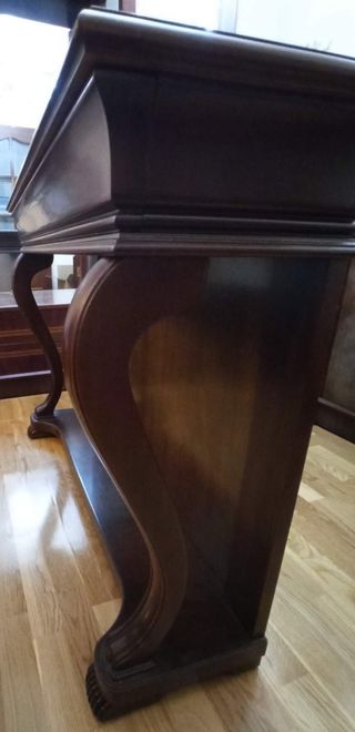 Mueble recibidor clásico madera maciza