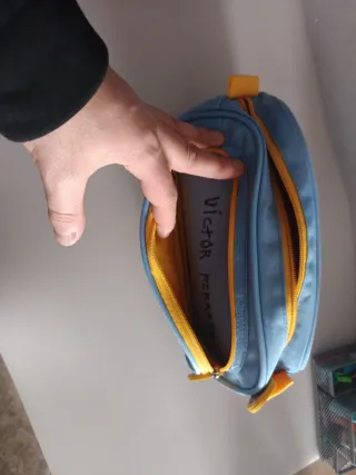 Neceser Tous azul y amarillo