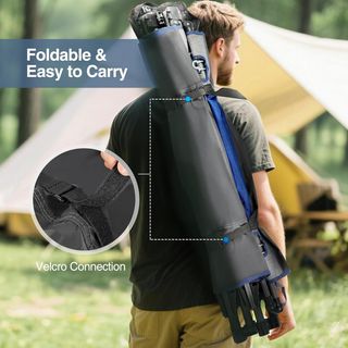 Hamaca Plegable con Soporte y Bolsa