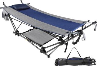 Hamaca Plegable con Soporte y Bolsa