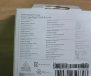 Xiaomi Redmi Watch 3 Active Negro