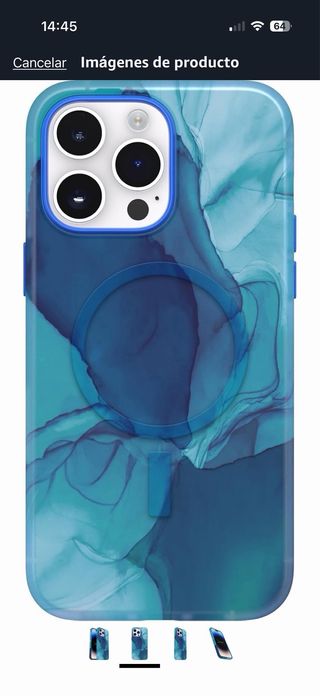 Funda iPhone 14 Pro Max Azul