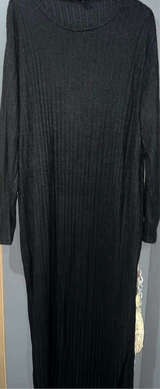 Vestido de punto beige Solo venta en metalico