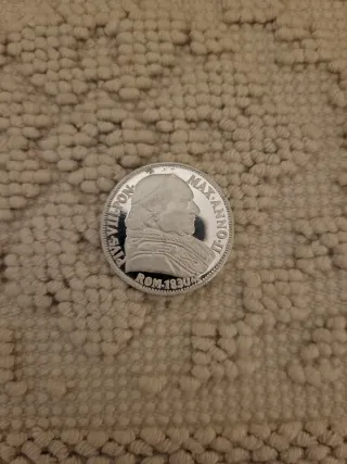 Medaglia Pio VIII 1830 Argento 999