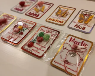 Martisoare varios y personalizados.