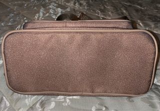 Zainetto YNOT?  marrone con logo dorato