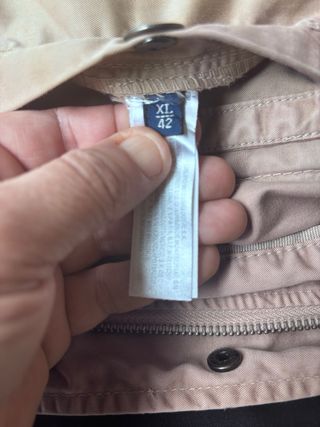 Parka Massimo Dutti Beige