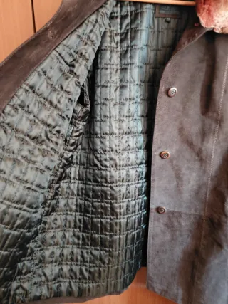 Abrigo Piel Gerome para mujer Marrón